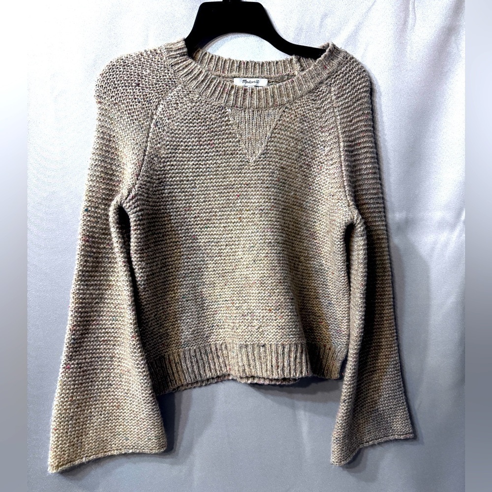 Madewell Bell sleeve sweater, New-XXS but oversized
